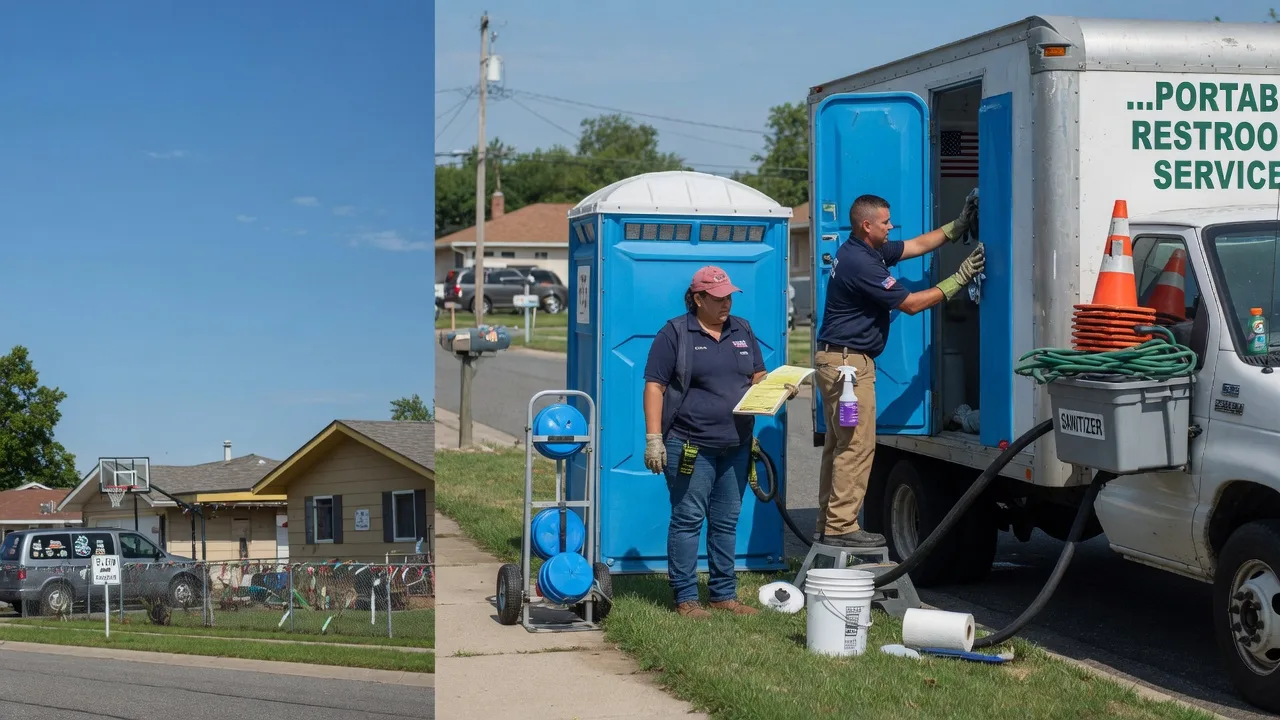 Porta Potty Rental in Fort Thompson, SD near me